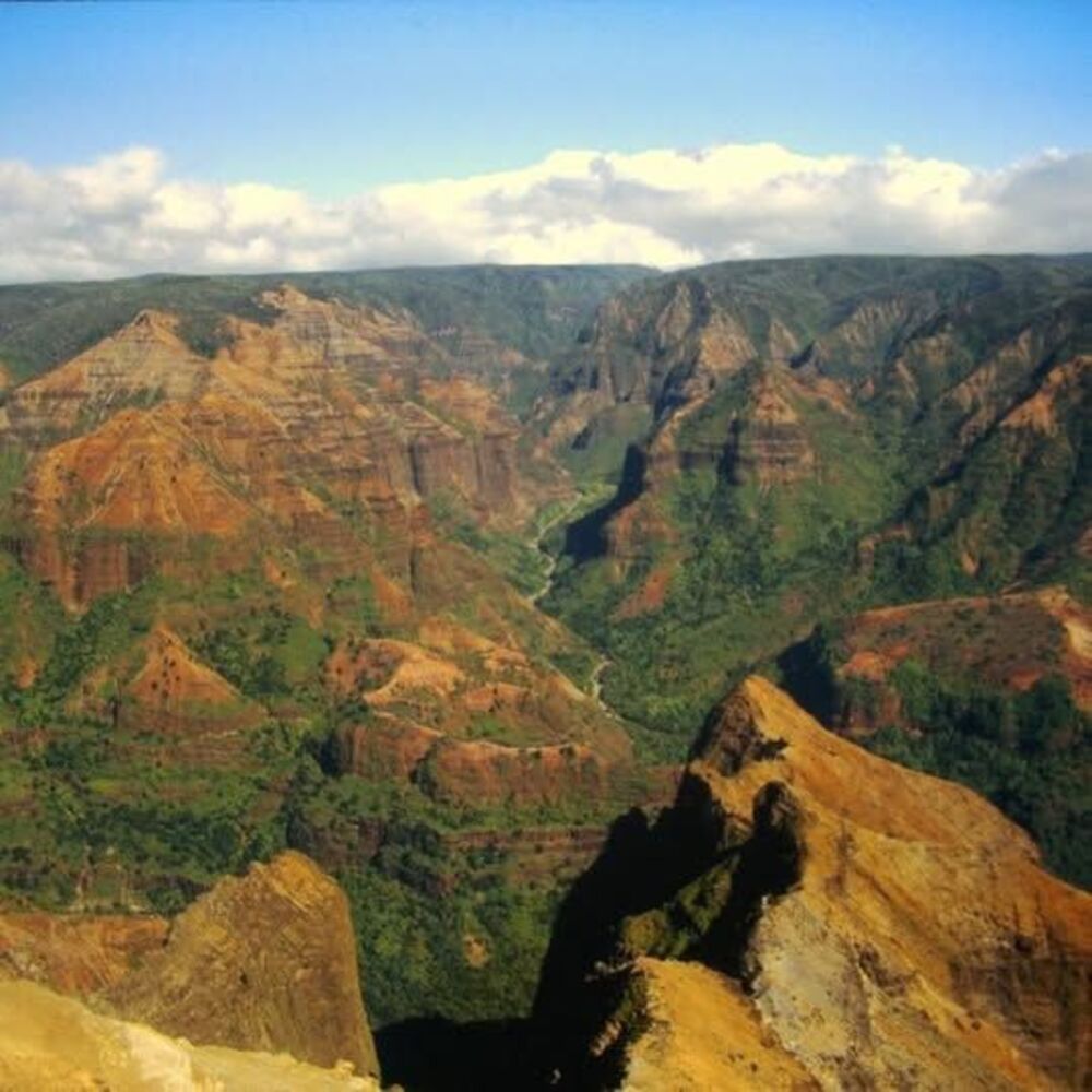 Original 1996 35mm Slide, "Waimea Canyon State Park #7", Kauai, Hawaii